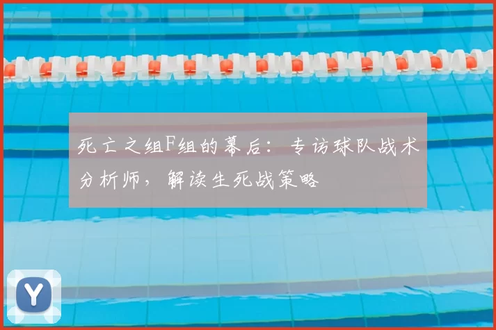 死亡之组F组的幕后：专访球队战术分析师，解读生死战策略