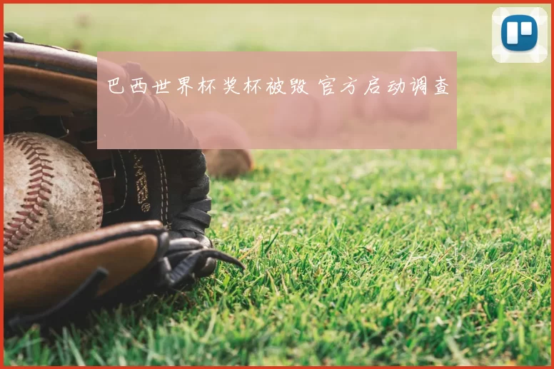 巴西世界杯奖杯被毁 官方启动调查